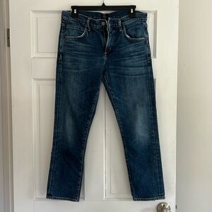 Citizens of Humanity Elsa mid rise slim fit crop jeans